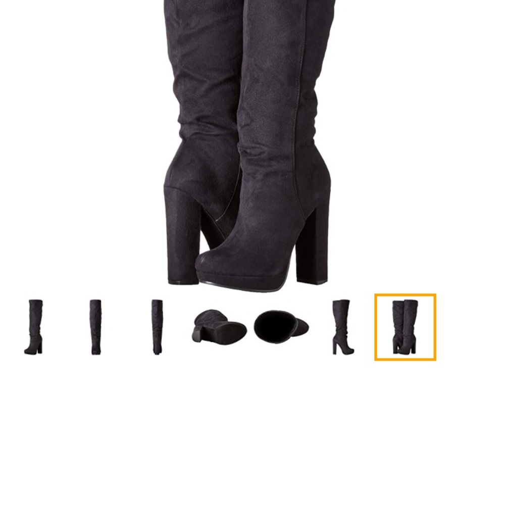 Michael Antonio Black Suede Boots